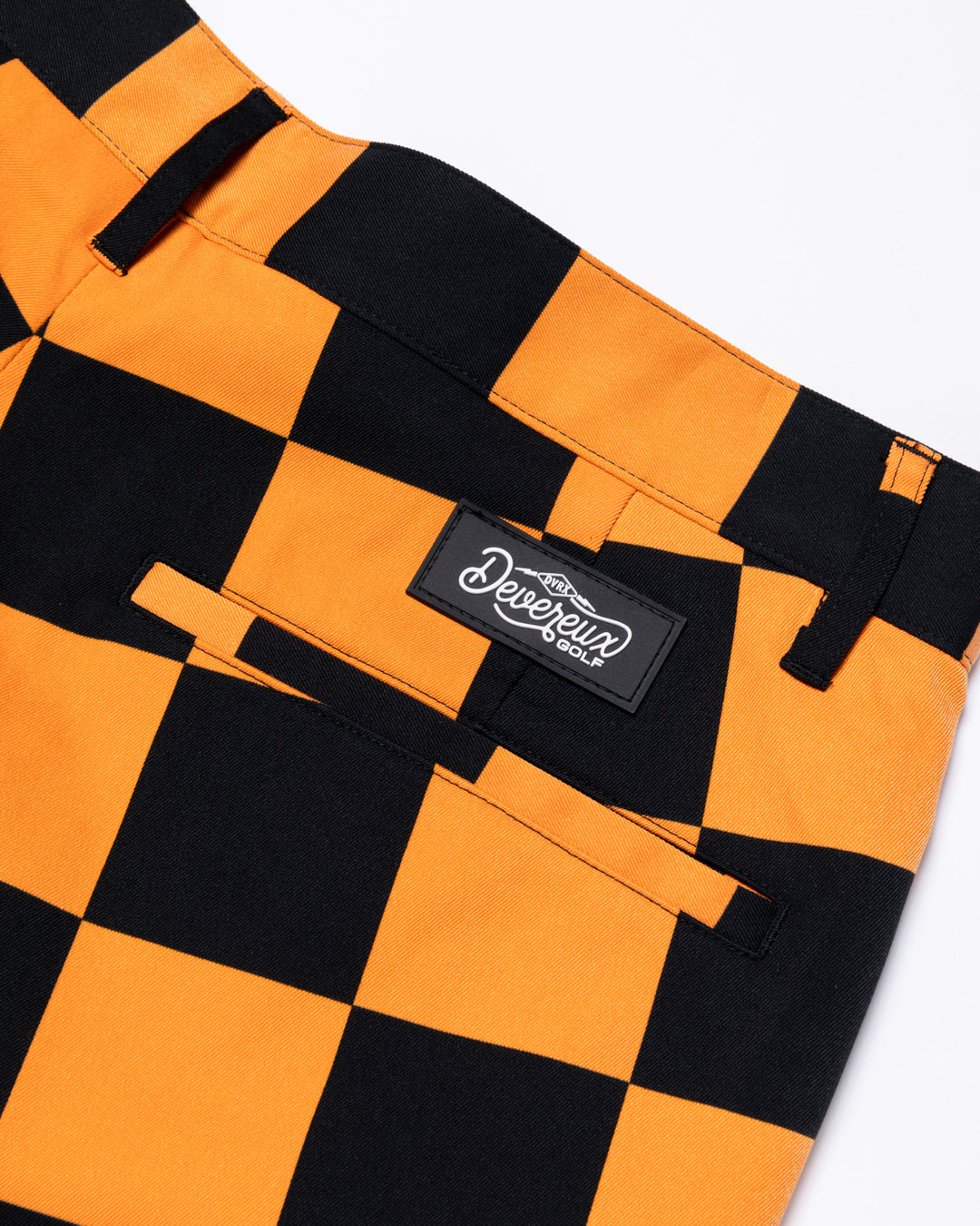 DVG CHECK MATE HALF PANTS 075762410-ORANGE