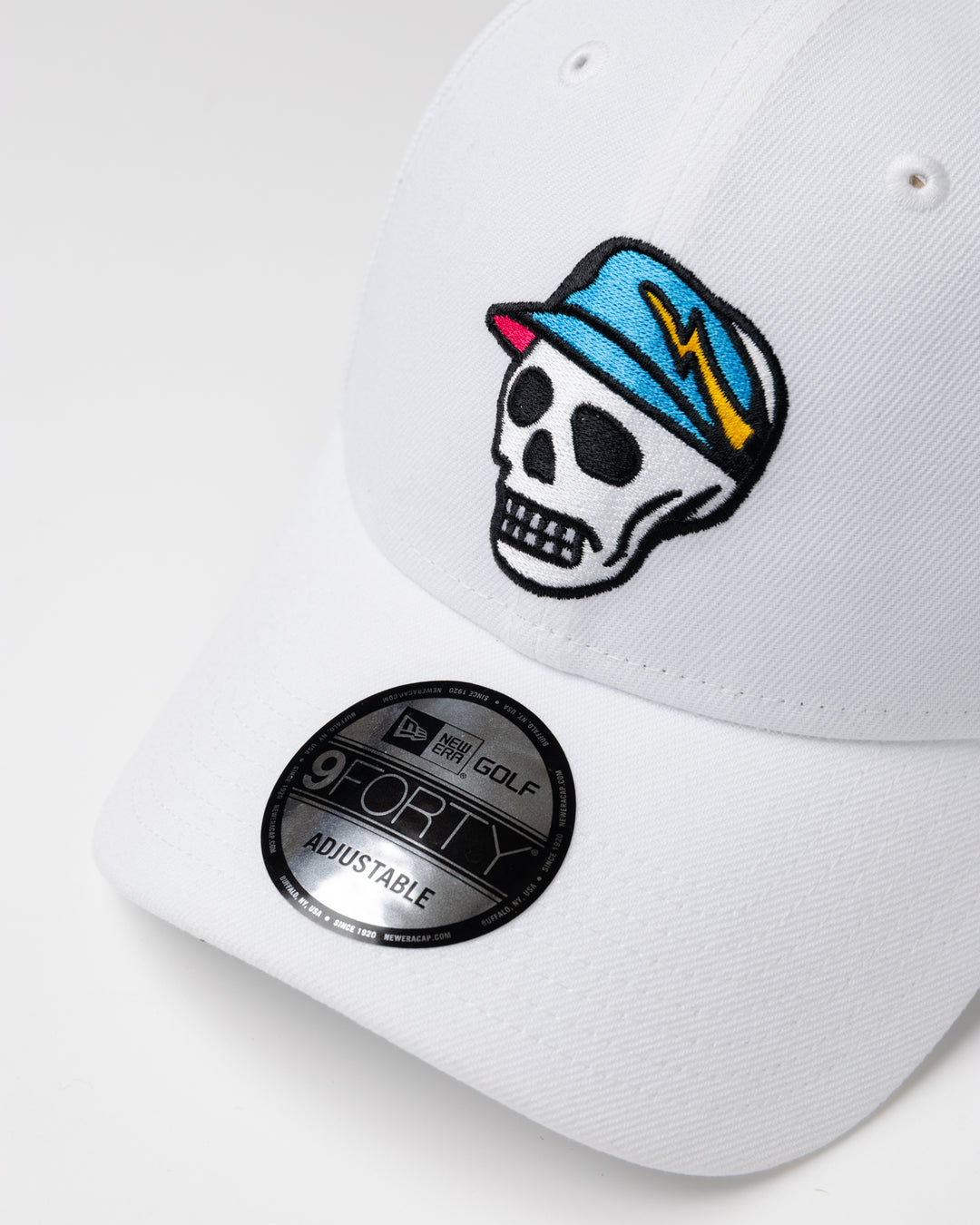 【DVG × NEW ERA®】 SKULL CAP 075762801-WHITE