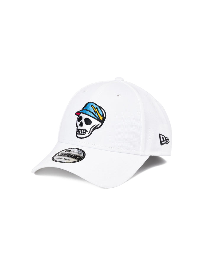 【DVG × NEW ERA®】 SKULL CAP 075762801-WHITE