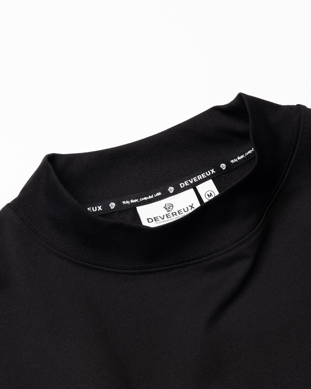 DVG Authentic Pile MOCK TEE 075762011-BLACK