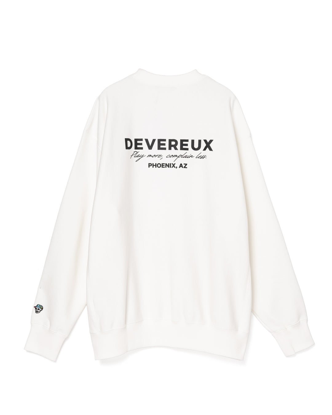 DVG CREW SWEAT 075762003-WHITE