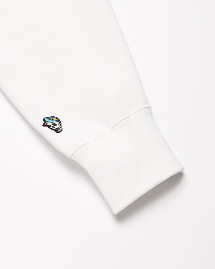 DVG CREW SWEAT 075762003-WHITE