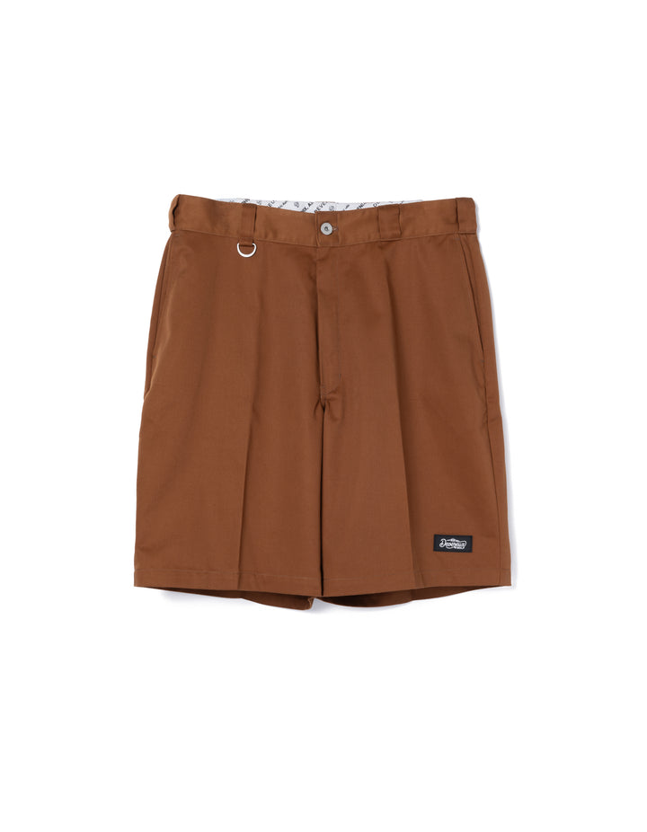 【Dickies x DEVEREUX】WORK SHORTS 075764403-BROWN