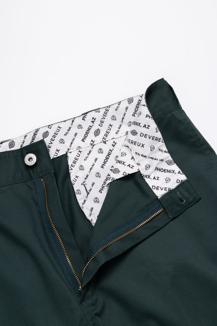 【Dickies x DEVEREUX】WORK PANTS 075764402-GREEN