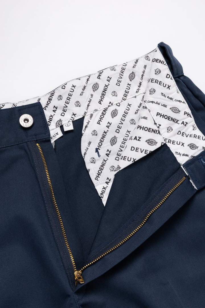 【Dickies x DEVEREUX】WORK SHORTS 075764403-NAVY