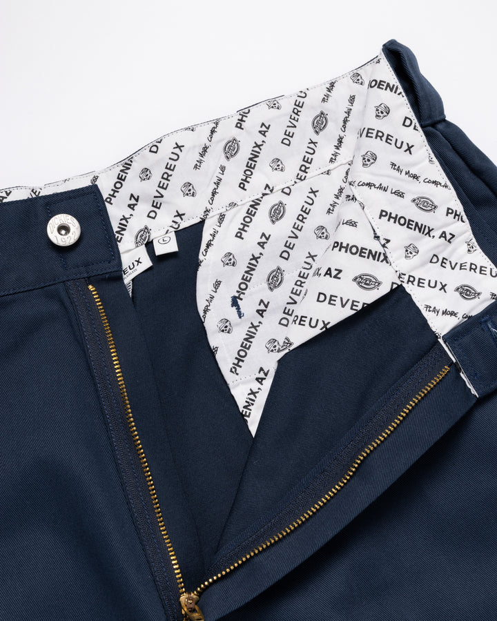 【Dickies x DEVEREUX】WORK SHORTS 075764403-NAVY