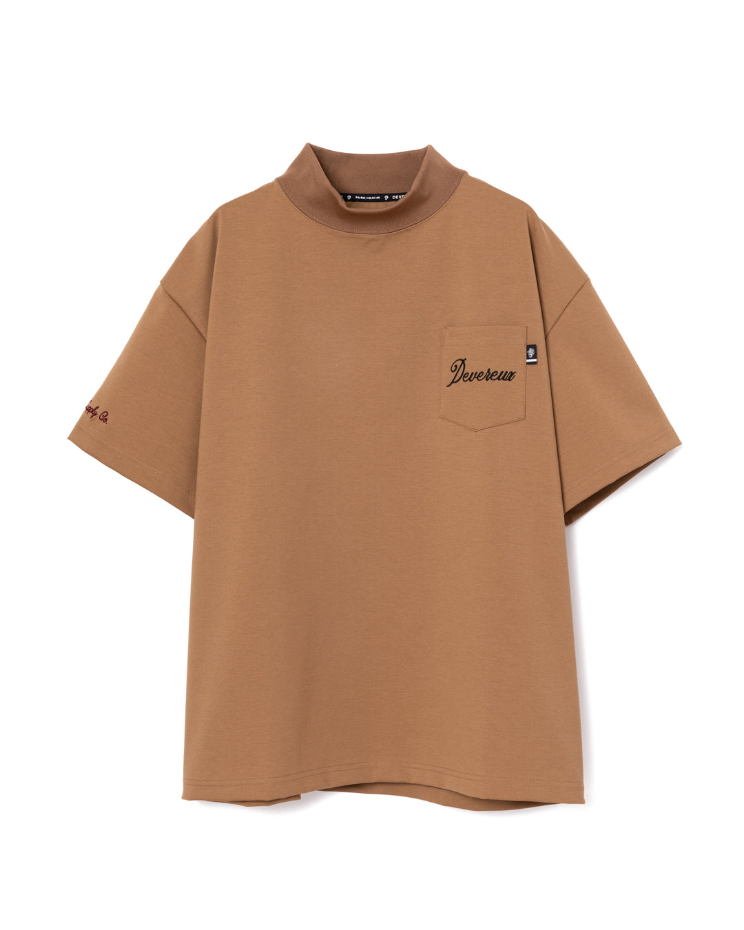 DVG OVER FIT POCKET MOCK Tee 075764014-SAND