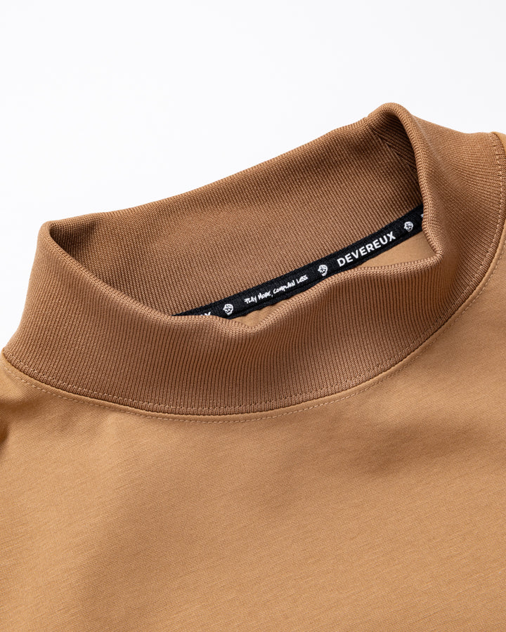 DVG OVER FIT POCKET MOCK Tee 075764014-SAND