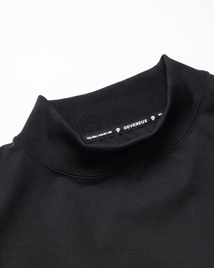 DVG OVER FIT POCKET MOCK Tee 075764014-BLACK