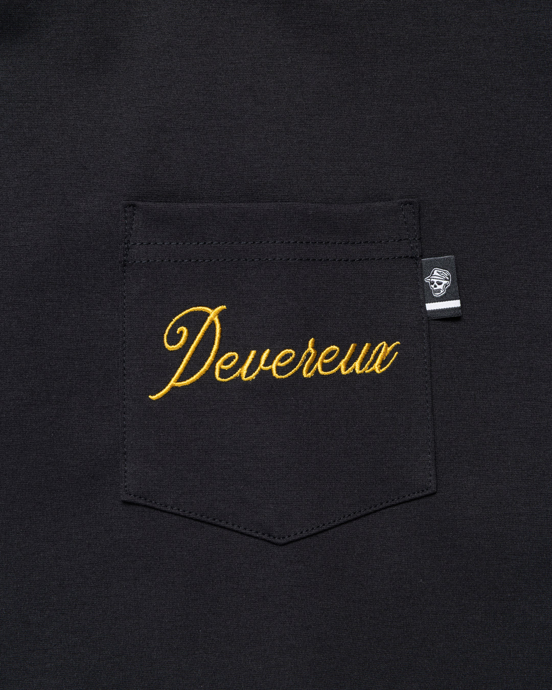 DVG OVER FIT POCKET MOCK Tee 075764014-BLACK