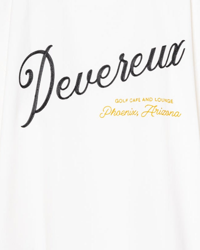 DVG OVER FIT POCKET MOCK Tee 075764014-WHITE