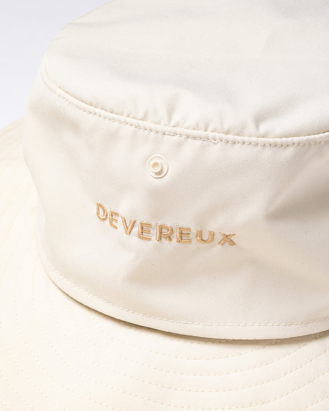 DVG WEATHER CLOTH BUCKET HAT 075764821-ECRU