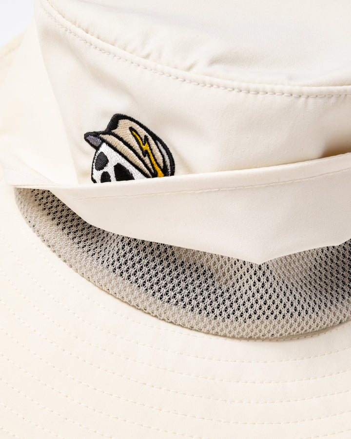 DVG WEATHER CLOTH BUCKET HAT 075764821-ECRU