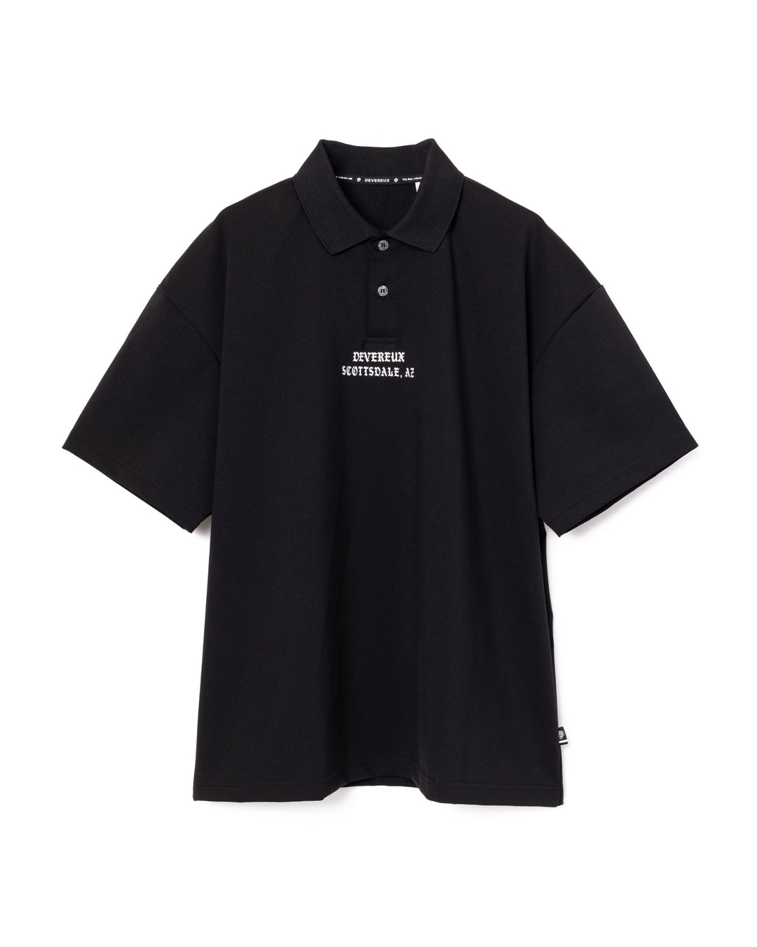 DVG OVER FIT SNAKE POLO 075764013-BLACK