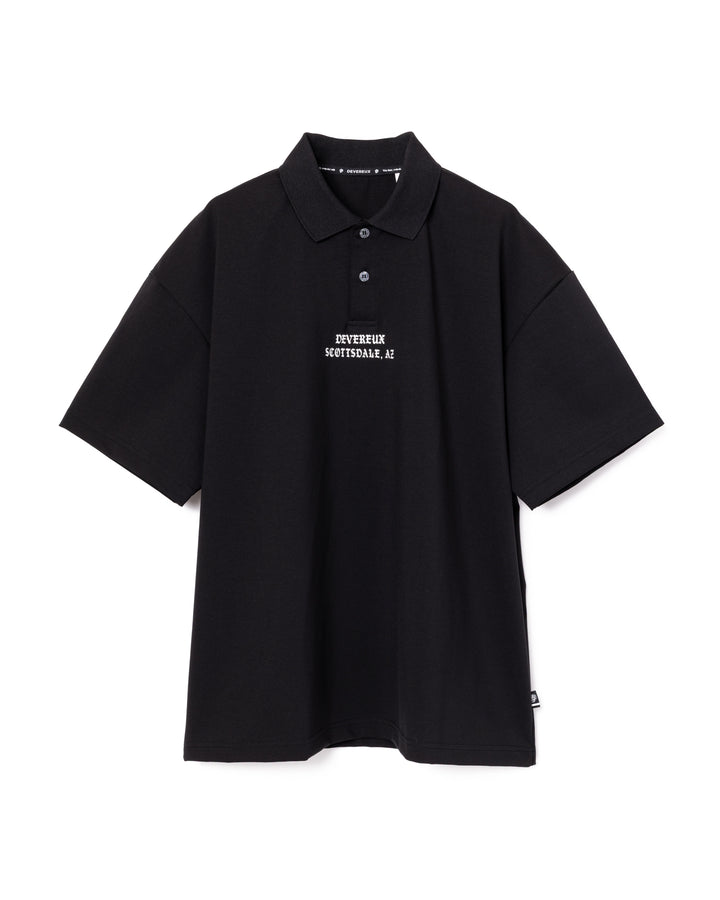 DVG OVER FIT SNAKE POLO 075764013-BLACK