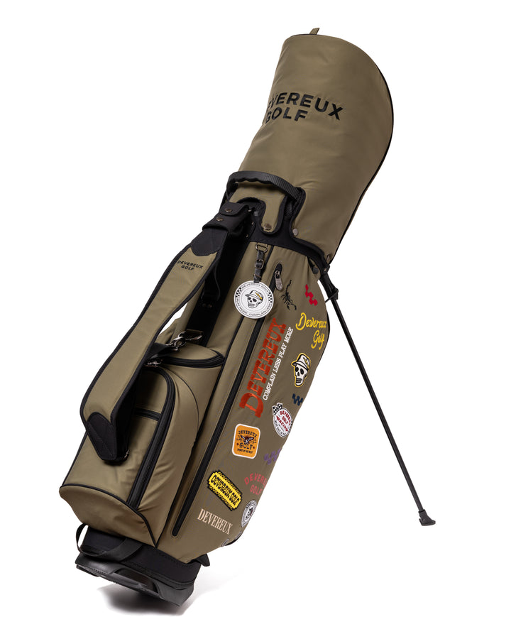 PIONEER TOWN Logo Assorted CADDIE BAG 075764811-OLIVE