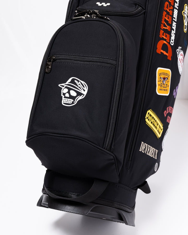 PIONEER TOWN Logo Assorted CADDIE BAG 075764811-BLACK