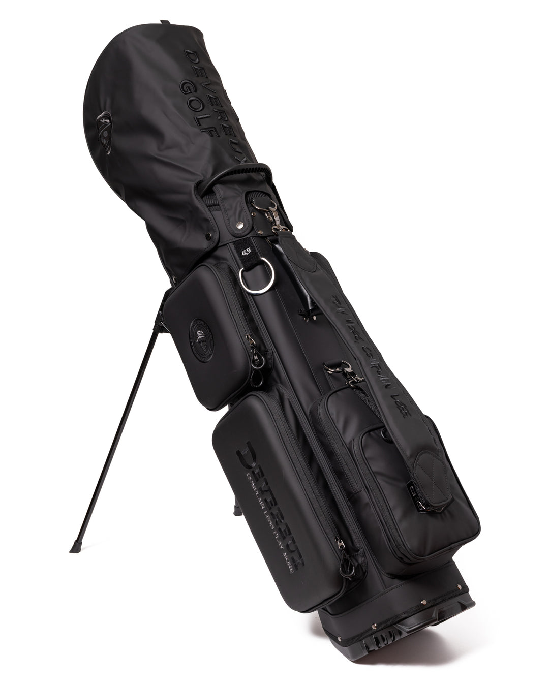 PIONEER TOWN Deep Side Pocket CADDIE BAG 075764805-BLACK