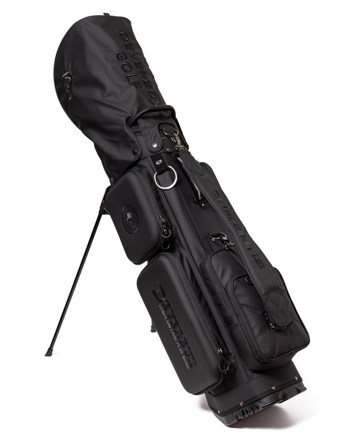 PIONEER TOWN Deep Side Pocket CADDIE BAG 075764805-BLACK