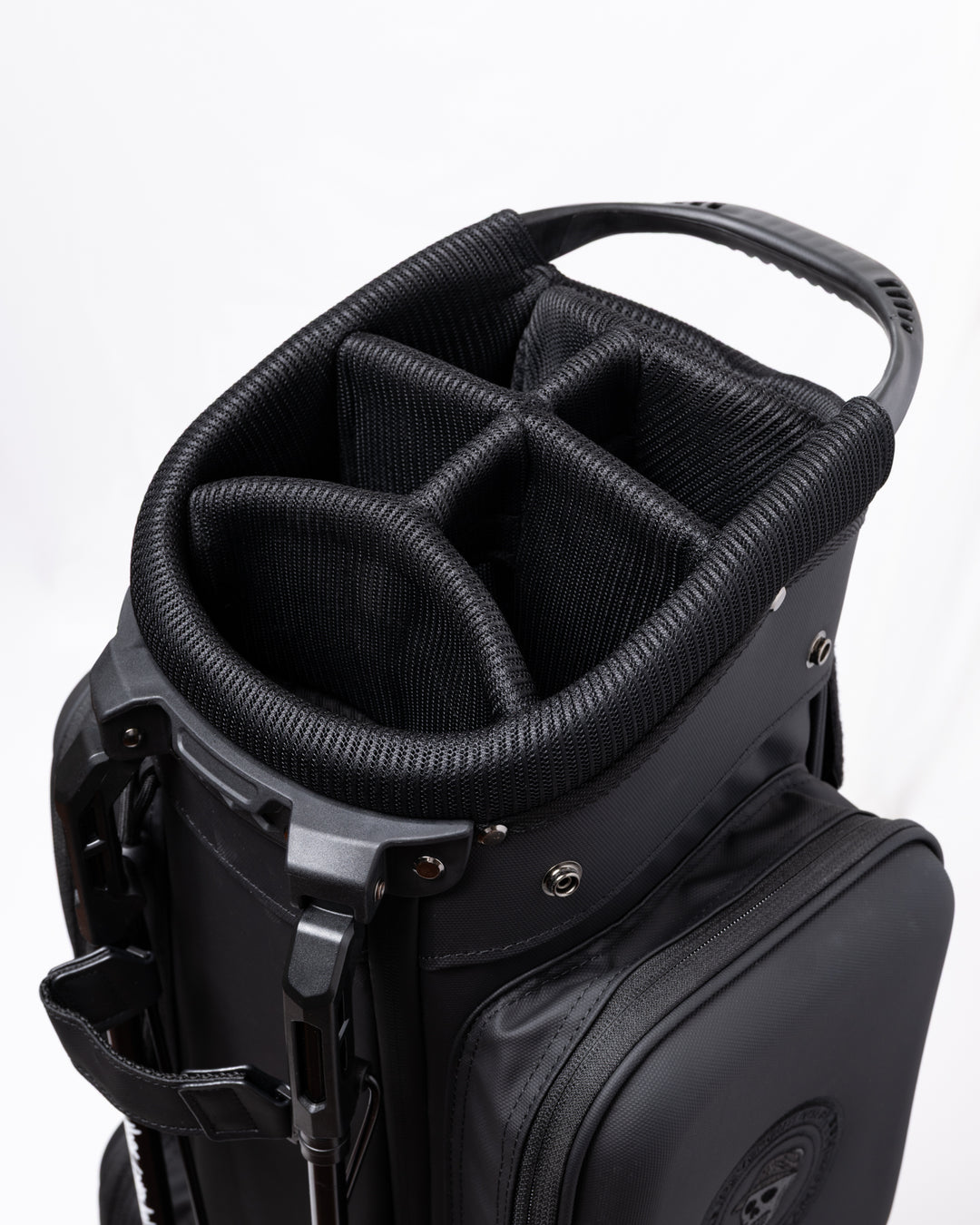 PIONEER TOWN Deep Side Pocket CADDIE BAG 075764805-BLACK