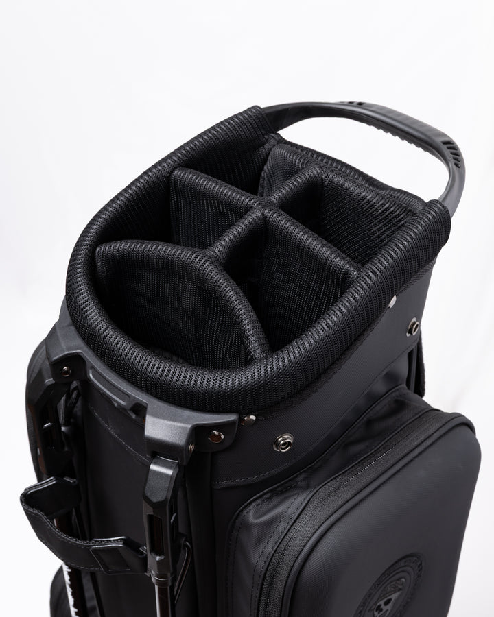 PIONEER TOWN Deep Side Pocket CADDIE BAG 075764805-BLACK