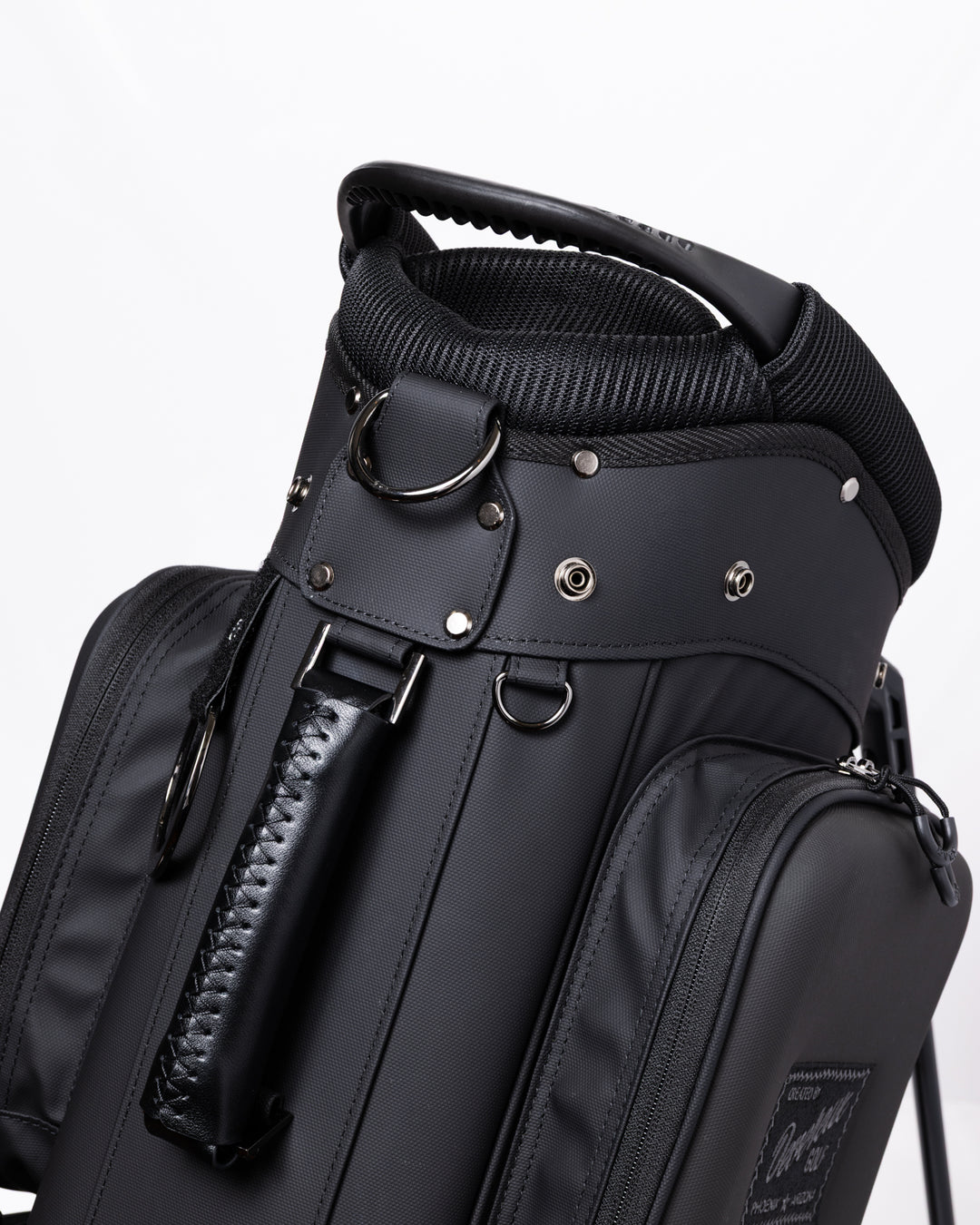 PIONEER TOWN Deep Side Pocket CADDIE BAG 075764805-BLACK