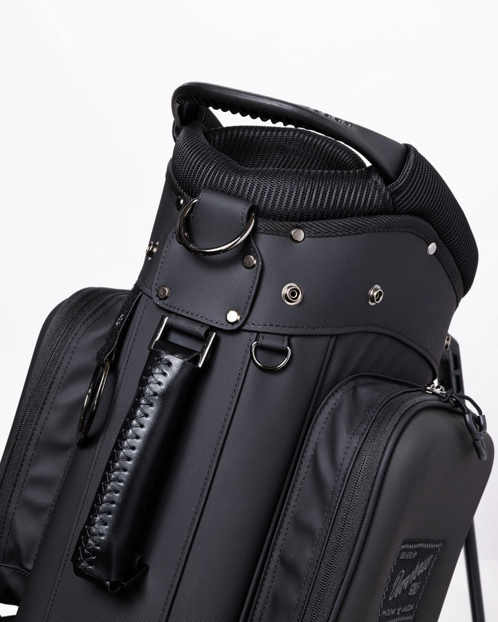 PIONEER TOWN Deep Side Pocket CADDIE BAG 075764805-BLACK
