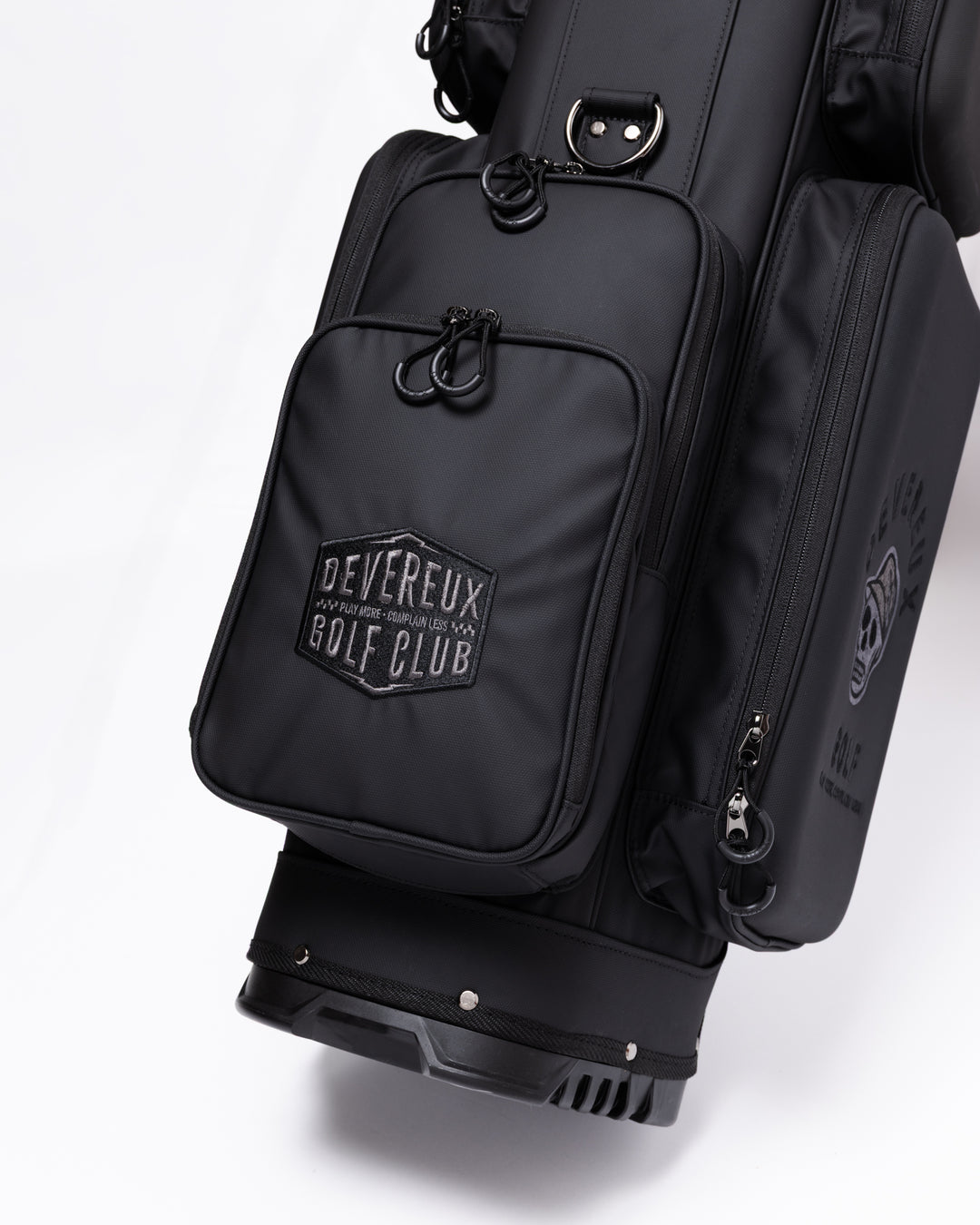 PIONEER TOWN Deep Side Pocket CADDIE BAG 075764805-BLACK