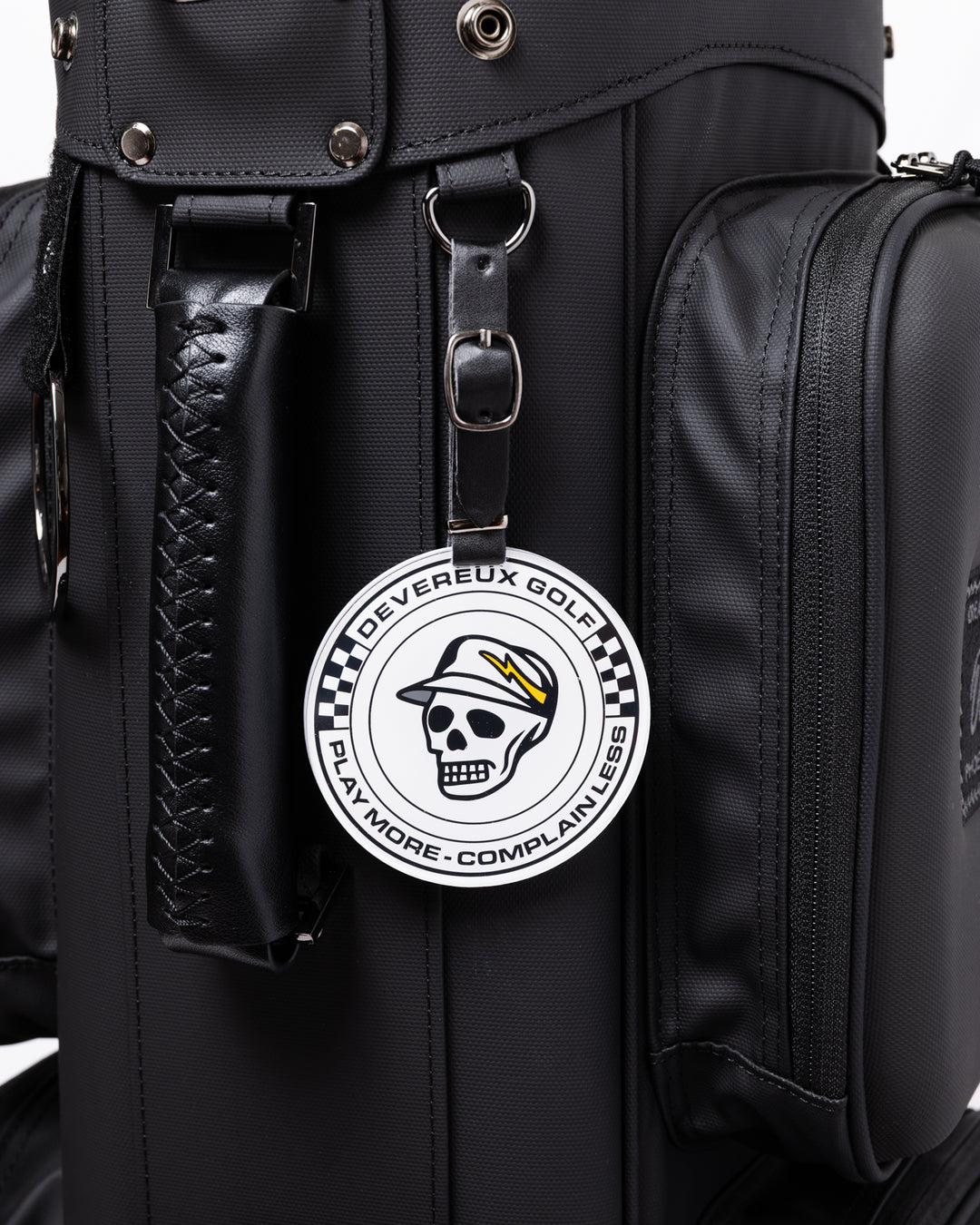PIONEER TOWN Deep Side Pocket CADDIE BAG 075764805-BLACK