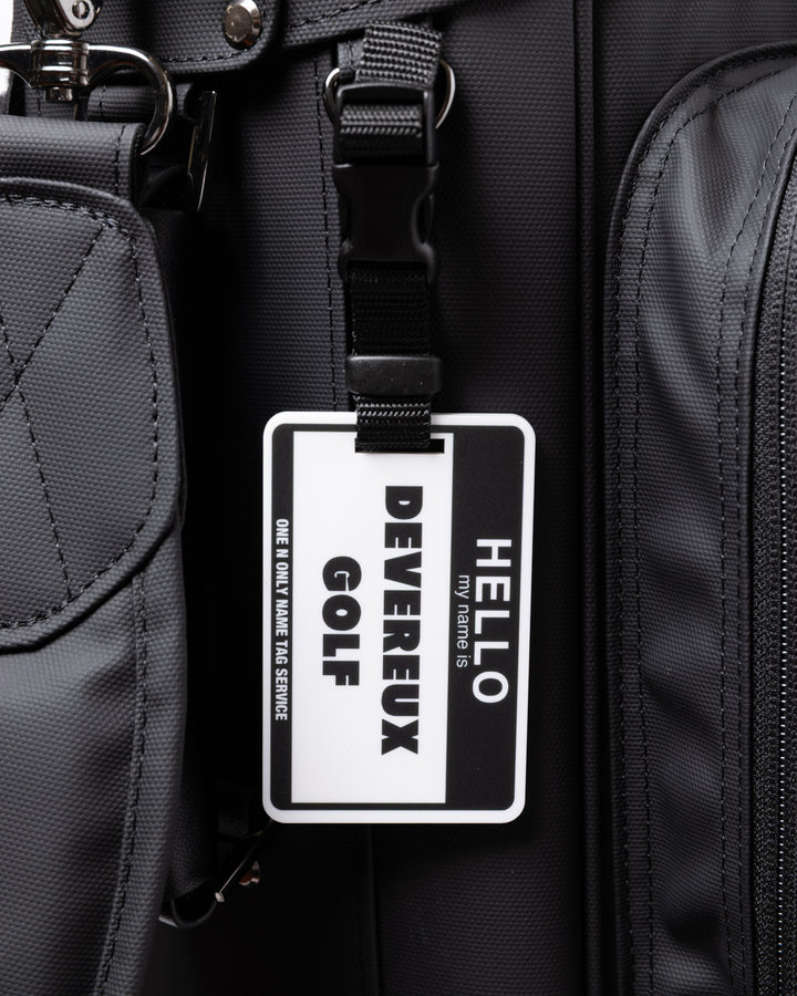 【HIIT x DEVEREUX】 NAME TAG 075764839-WHITE