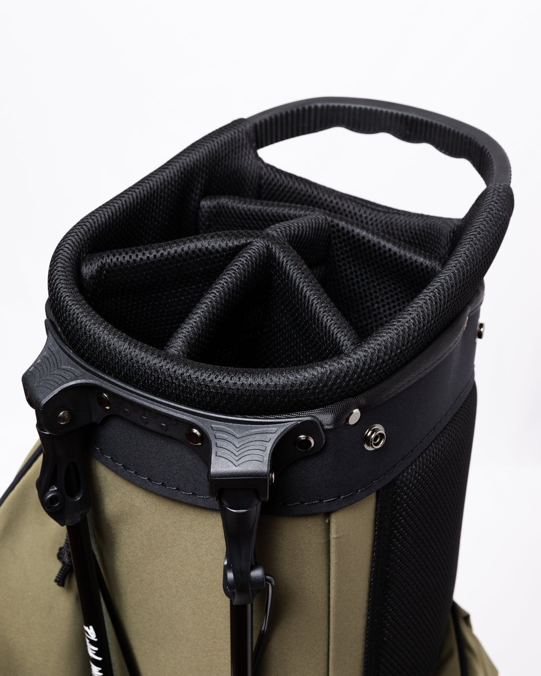 PIONEER TOWN Logo Assorted CADDIE BAG 075764811-OLIVE