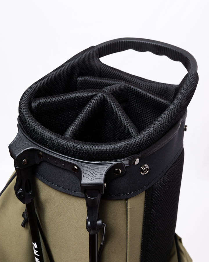 PIONEER TOWN Logo Assorted CADDIE BAG 075764811-OLIVE