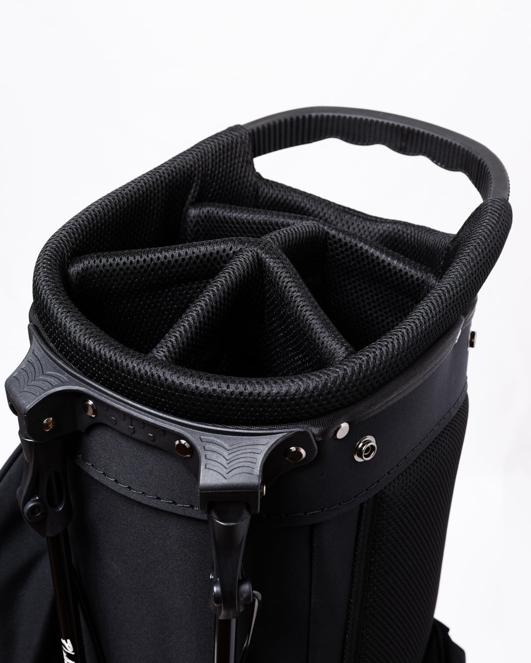 PIONEER TOWN Logo Assorted CADDIE BAG 075764811-BLACK