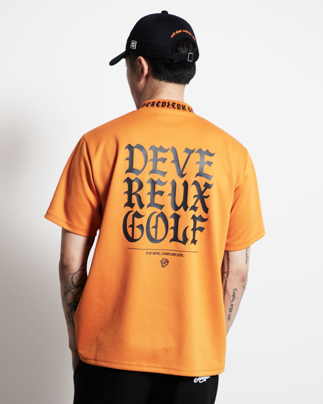 ジャガードロゴモックS/S 763472021-ORANGE