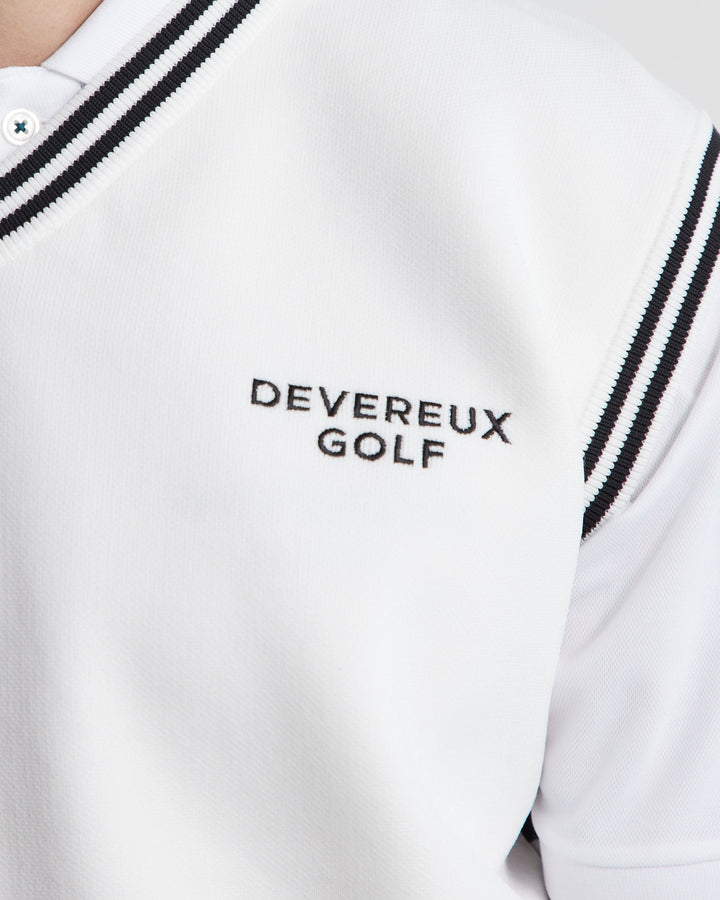 Café Racer Checker Vest 763472705-WHITE