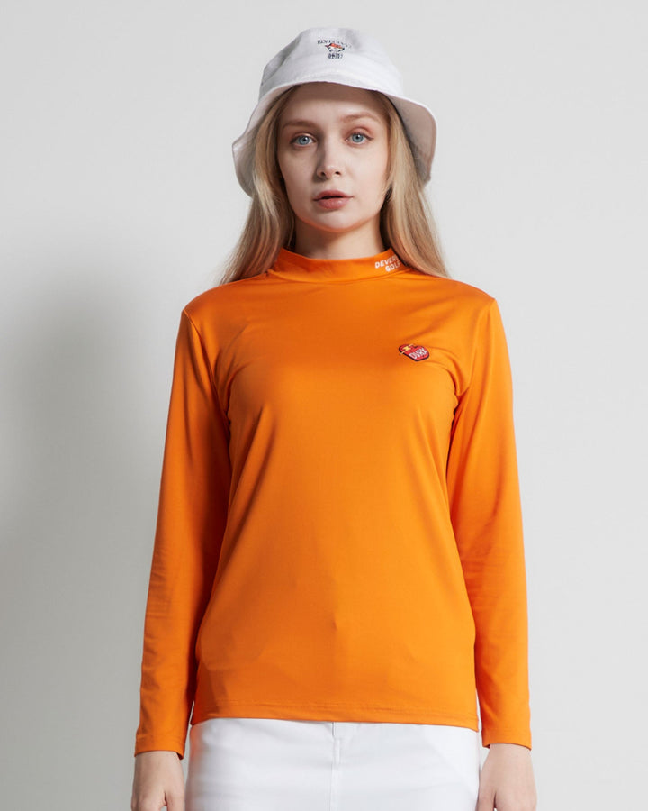 WOMEN ベーシックモックインナー 763472081 ORANGE