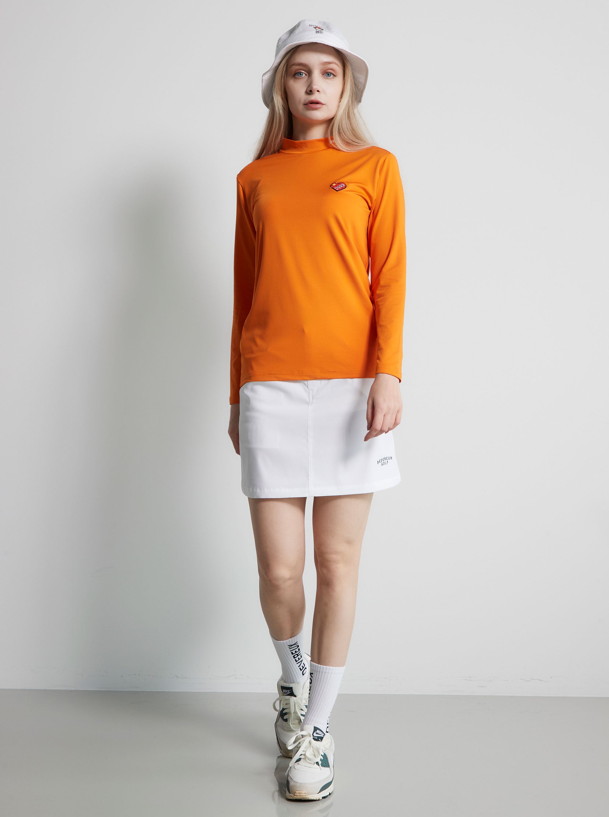 WOMENS ベーシックモックインナー 763472081-ORANGE