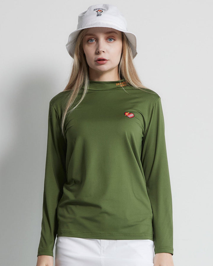 WOMEN ベーシックモックインナー 763472081 KHAKI