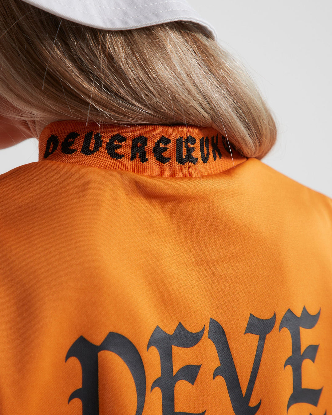 WOMEN ジャガードロゴモックS/S 763472079-ORANGE