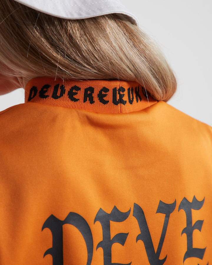 WOMEN ジャガードロゴモックS/S 763472079-ORANGE