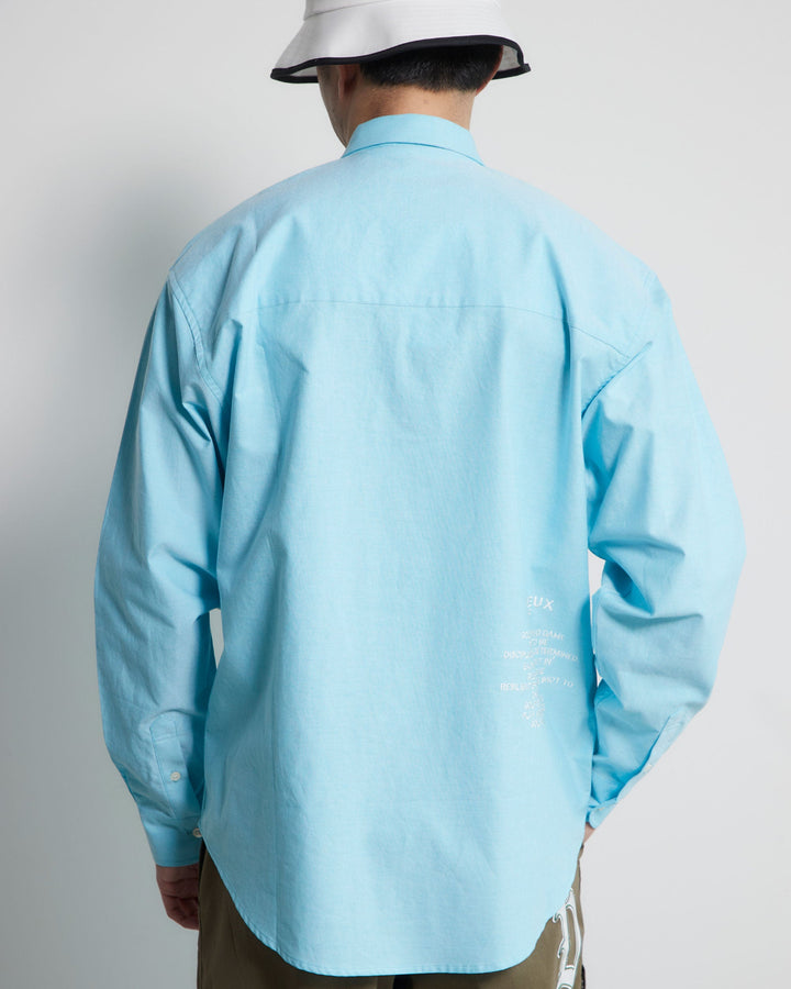 Golf is my Therapy Cotton L/S Shirt 763472202-SKY BLUE