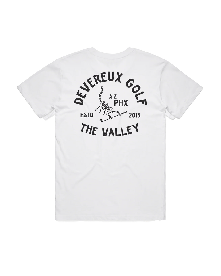 Scorpion Golfer Tee 075352001-WHITE