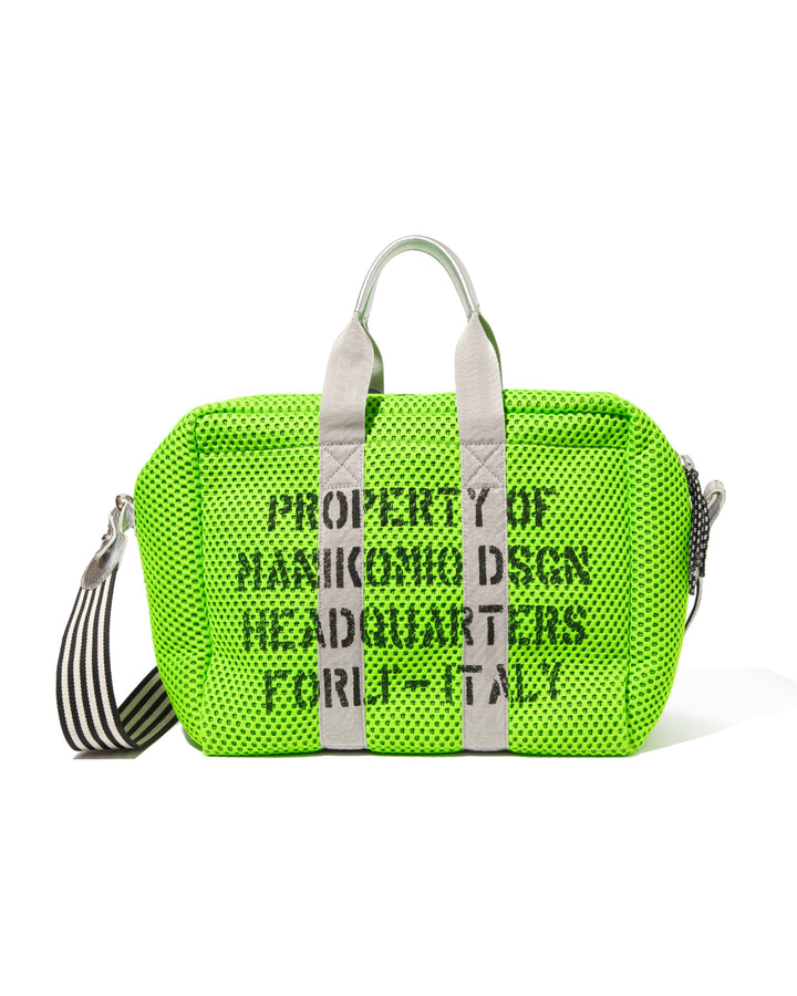 【DEVEREUX × MANIKOMIO】 38 Mesh aviators kit bag 763572832 GREEN