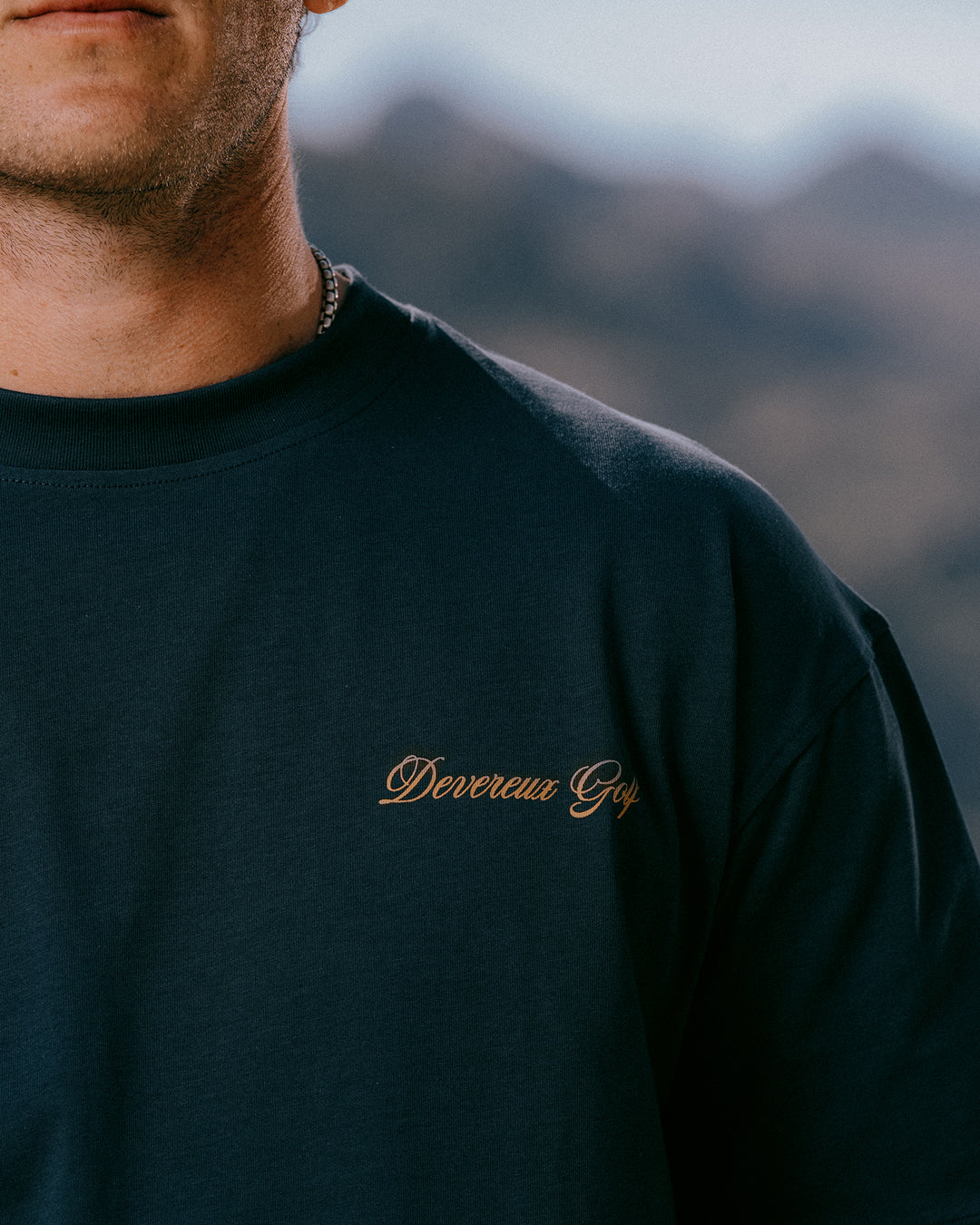 Script Skull Tee 075362028-Navy