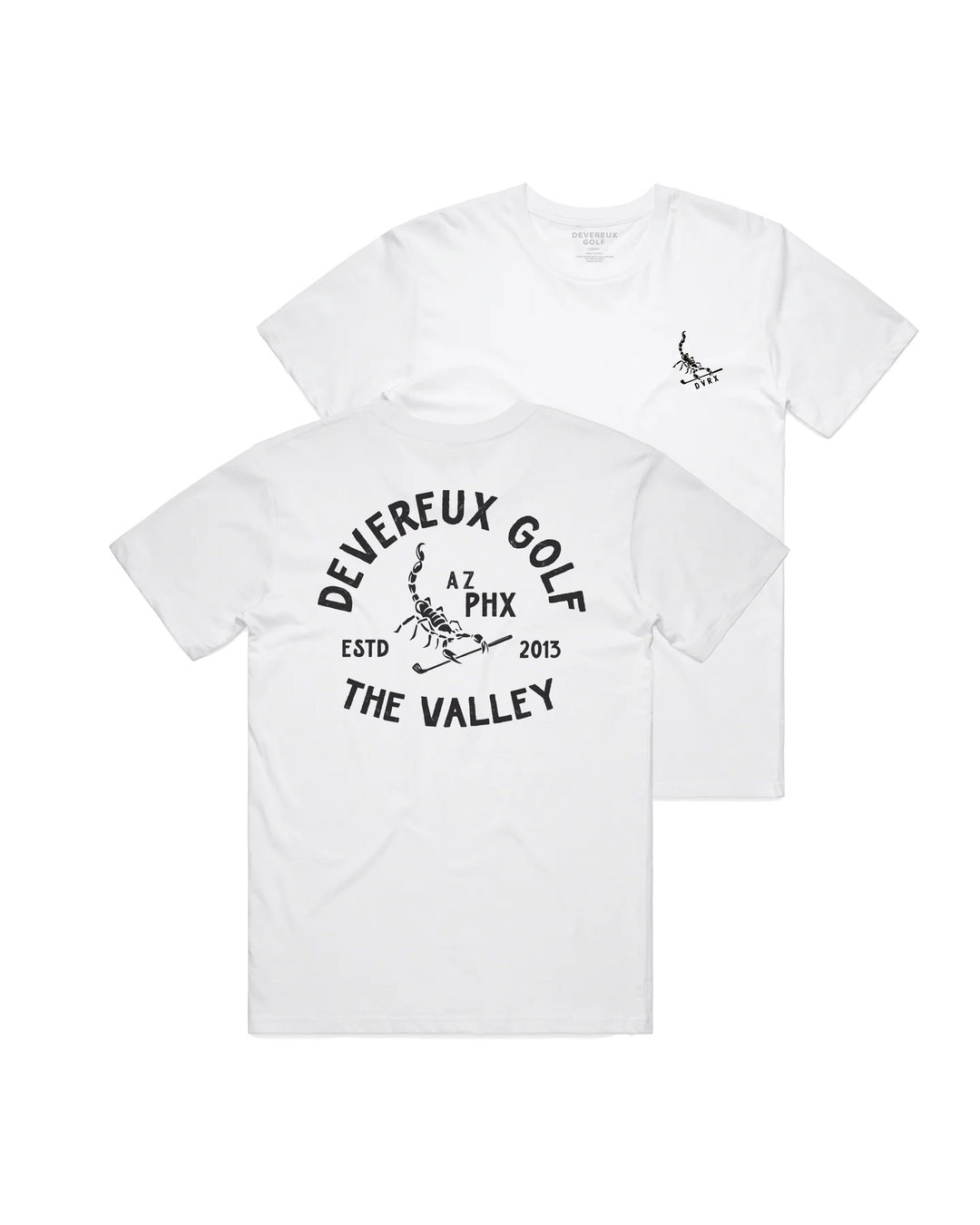 Scorpion Golfer Tee 075352001-WHITE