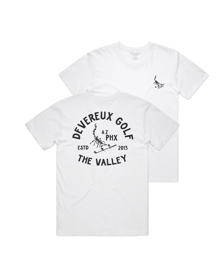 Scorpion Golfer Tee 075352001-WHITE