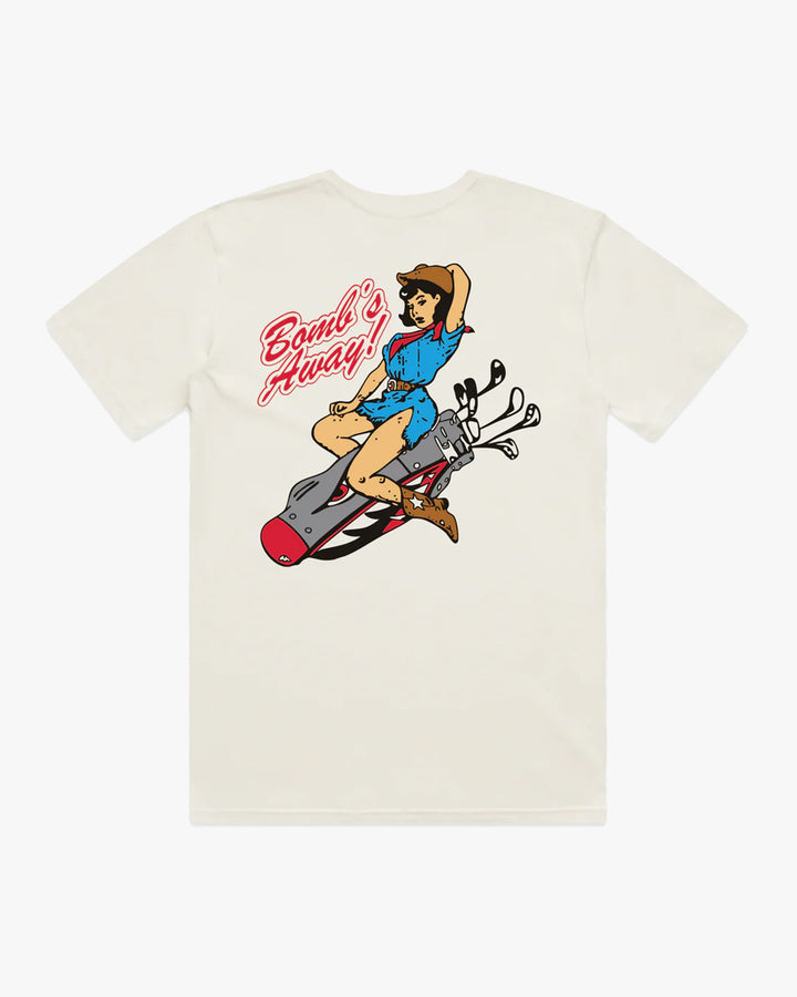 Bomber Girl Tee 075352012-ECRU
