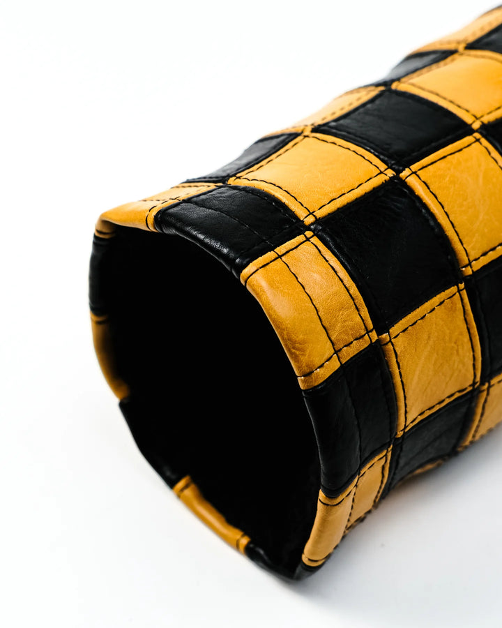 Checkered Barrel Driver Cover 075364851-BLACK x GOLD