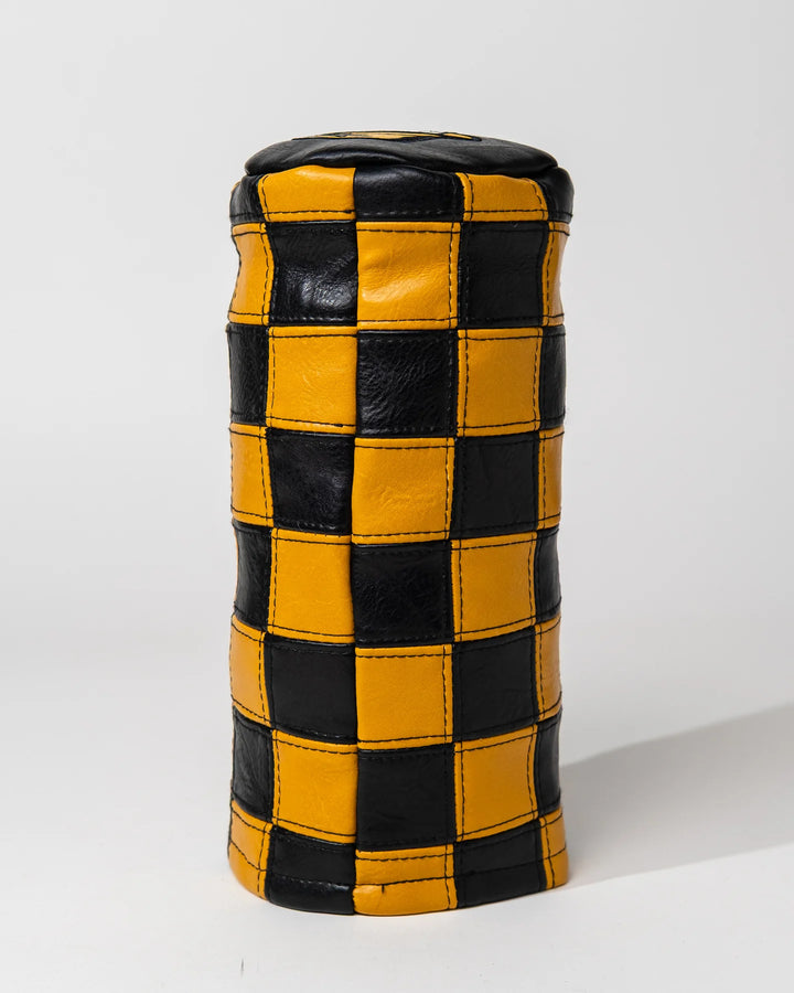 Checkered Barrel Driver Cover 075364851-BLACK x GOLD