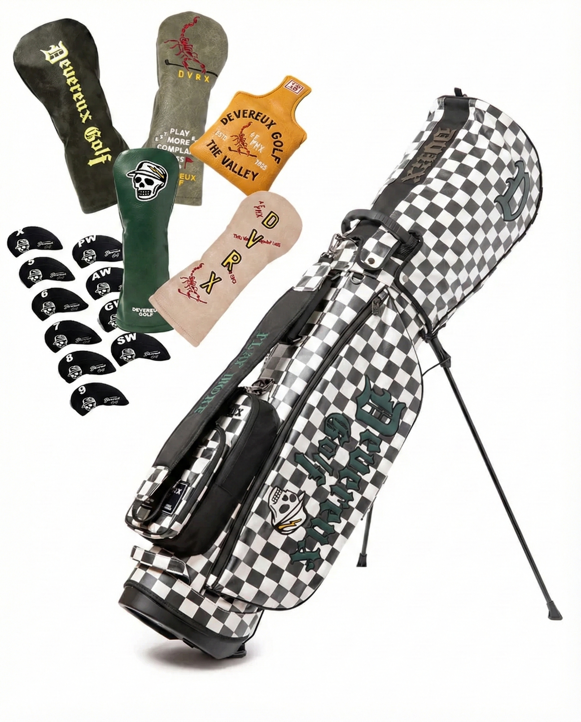 CB Checker & Head covers SET